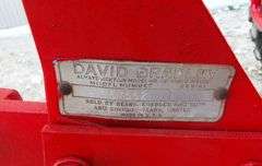 U-1252 David Bradley Garden Tractor