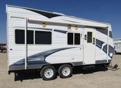 U-879 2010 Forest River Sandstorm Toy Hauler Trailer