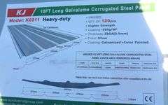 U-315 UNUSED Corrugated Metal Panels