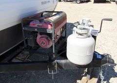 U-879 2010 Forest River Sandstorm Toy Hauler Trailer