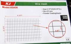 U-328 Wire Mesh Panels