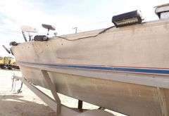 U-1323 1983 Hewes Craft 16' Boat + Trailer