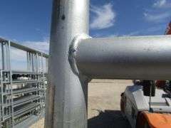 U-594 UNUSED 12' Heavy Duty Galvanized Bow Gate