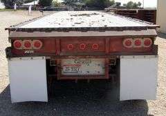 U-1254 1990 Western Walking Floor Flatbed Trailer