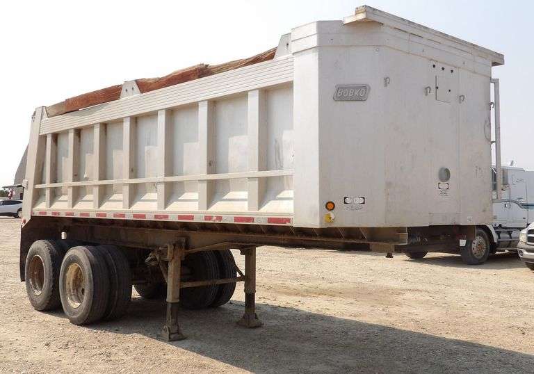 U-1430 1990 Bobko End Dump Trailer