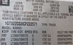 U-1537 2012 GMC 2500 Pickup