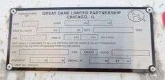 U-1459  2003 Great Dane 28' Van Trailer