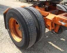 U-1458  Alloy Single Axle Semi Dolly