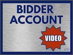 BIDDER ACCOUNT & REGISTRATION