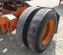 U-1458  Alloy Single Axle Semi Dolly