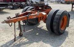 U-1458  Alloy Single Axle Semi Dolly