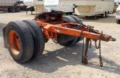 U-1458  Alloy Single Axle Semi Dolly