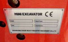 U-1618 ZGJ Mini Excavator UNUSED