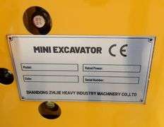 U-1613 ZJG Mini Excavator UNUSED