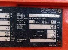 U-1559 Snorkel S3219E Scissor Lift