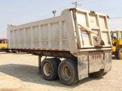U-1430 1990 Bobko End Dump Trailer