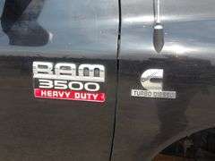 U-1606 2007 RAM 3500 Pickup Diesel
