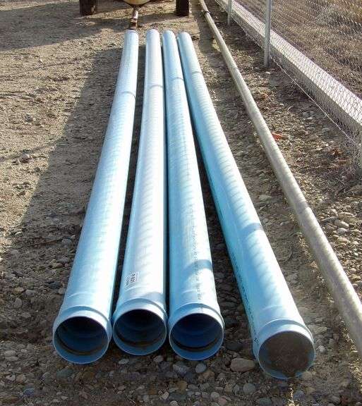 P-921  Diamond 6" PVC Pipes (4)