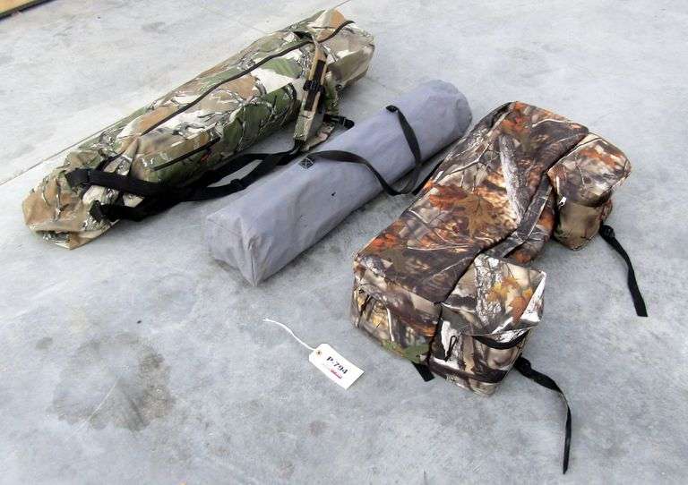 P-794  Hunting Blind, Cot, & Bag
