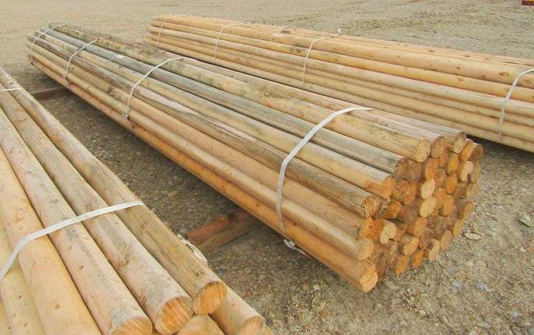 P-814  Wooden Fence Rails