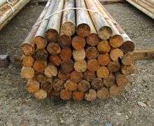 P-814  Wooden Fence Rails