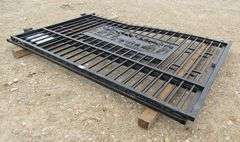P-841 Metal Driveway Gates / One Set