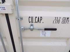 P-898 20' Storage Container