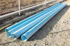 P-921  Diamond 6" PVC Pipes (4)