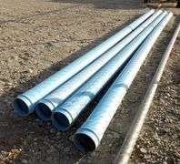 P-921  Diamond 6" PVC Pipes (4)