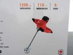 B-121 Hand Held Electric Concrete Mixer