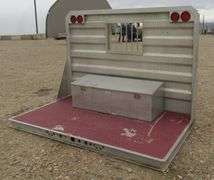 P-843  Aluminum Headache Rack