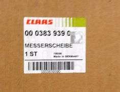 B-114 Claas Tractor Parts