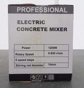 B-121 Hand Held Electric Concrete Mixer