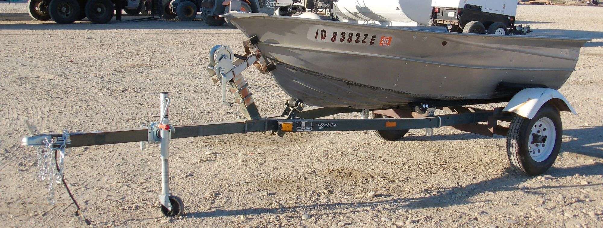 Z-268 1970 Valco Aluminum Boat & Trailer