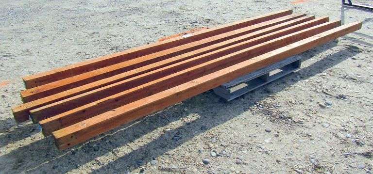 B-232  Pressure Treated 4x4's (6)