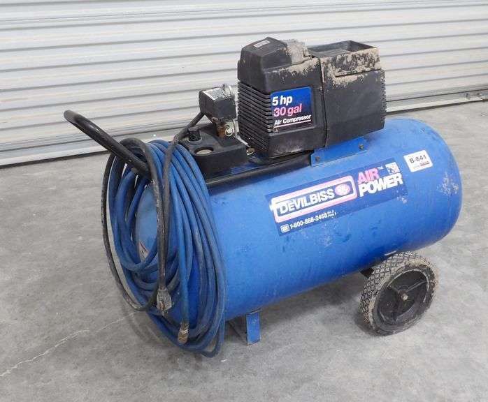 B-841  Devilbiss Air Compressor