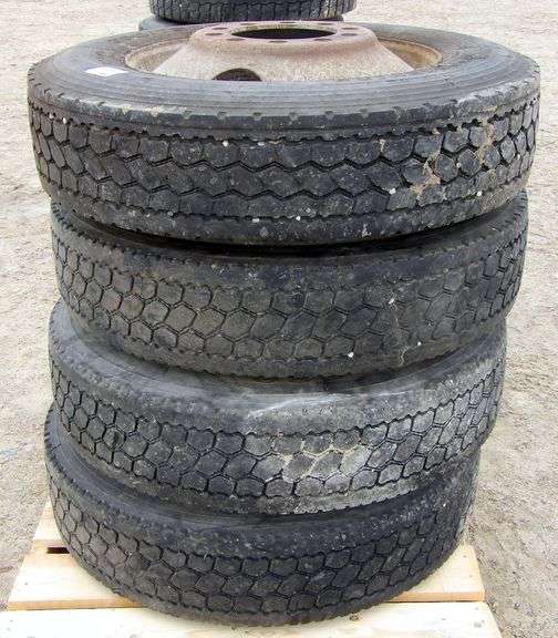 B-859 Roadshine Truck Tires & Wheels (4)