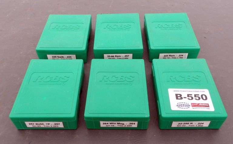 B-550 RCBS Reloading Dies