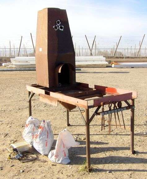 B-628  Forge with Blower + Coal