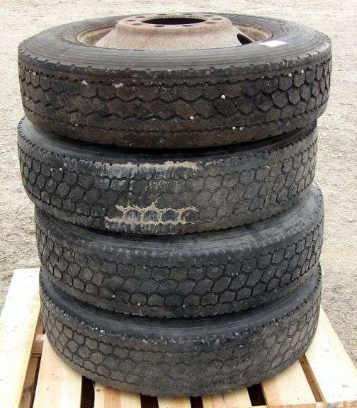 B-859 Roadshine Truck Tires & Wheels (4)