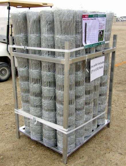 B-173  KJ Galvanized Field Fence 4'x100'