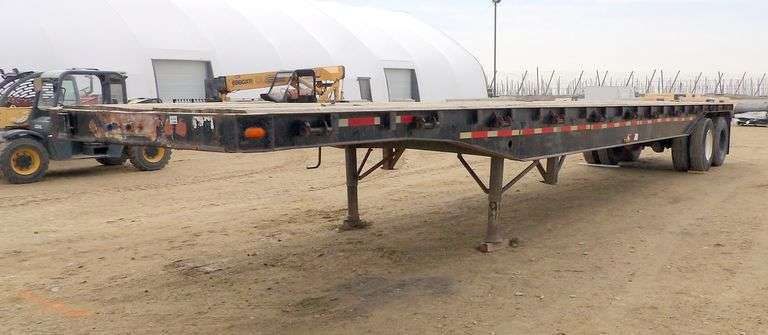 B-198  1975 COMN 42' Flatbed Trailer