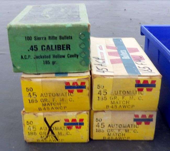 B-571  45 Cal Bullets