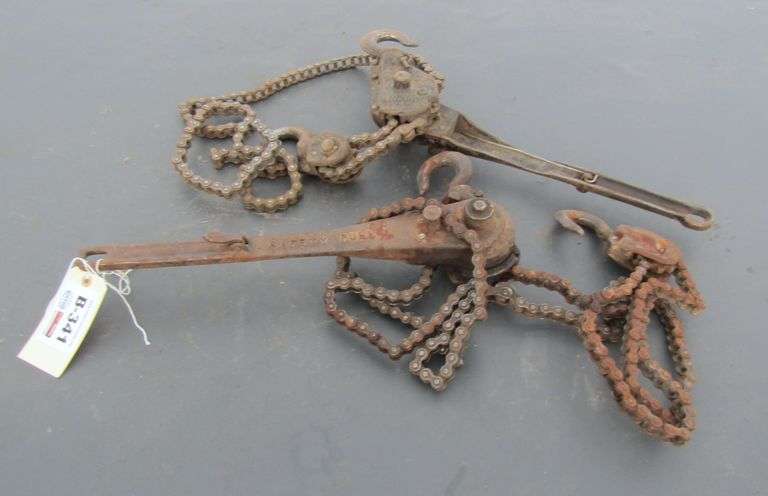 B-341 Chain Hoists (2)