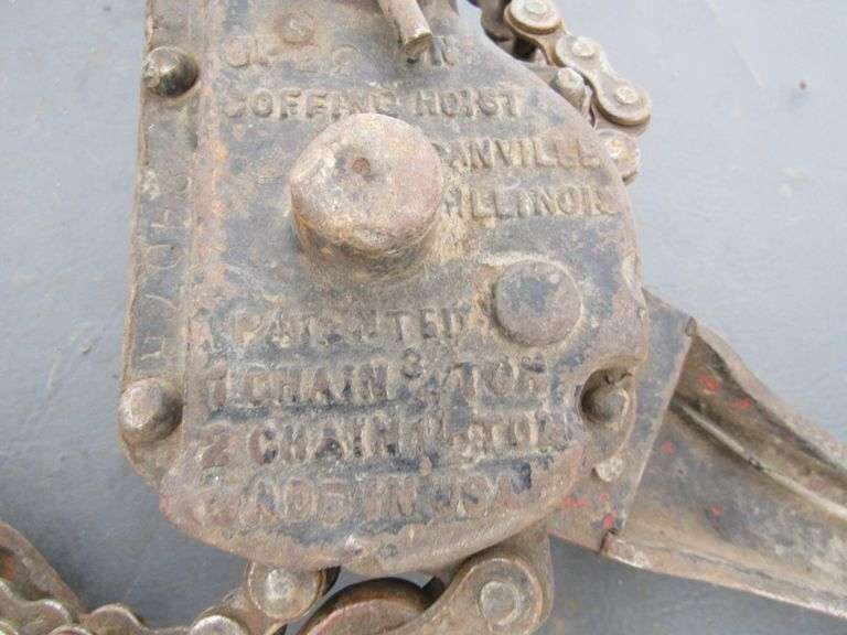 B-341 Chain Hoists (2)