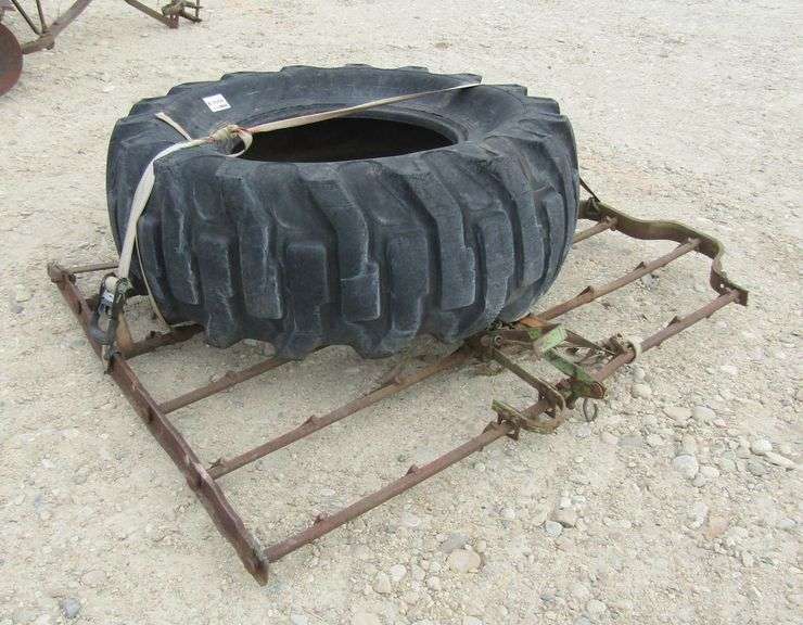 B-1050  Harrow Section with Tire Weight