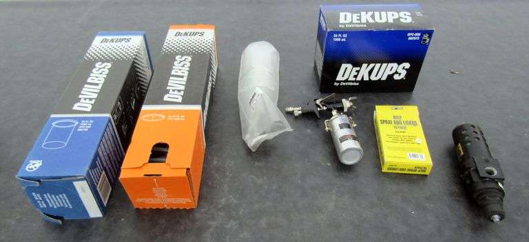 B-1067 Paint Gun & Supplies