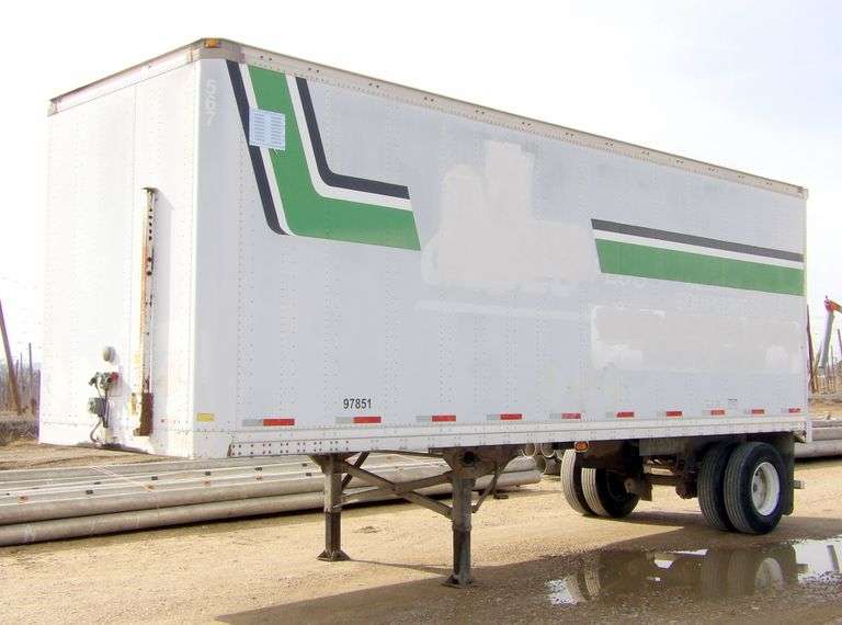 B-1165 1997 Stoughton Semi Trailer