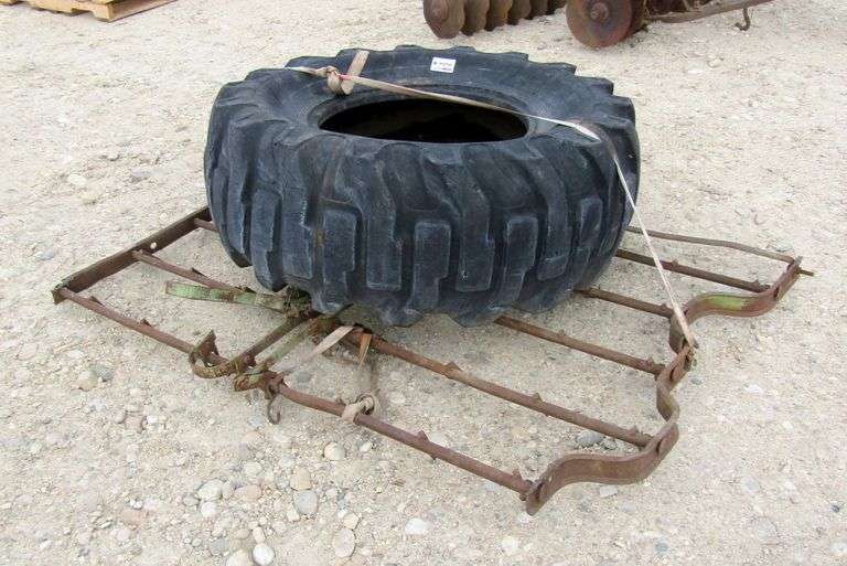 B-1050  Harrow Section with Tire Weight