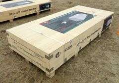 B-164  KJ Single Garage Metal Shed 12'x20'